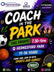 Coach in the park Fridays